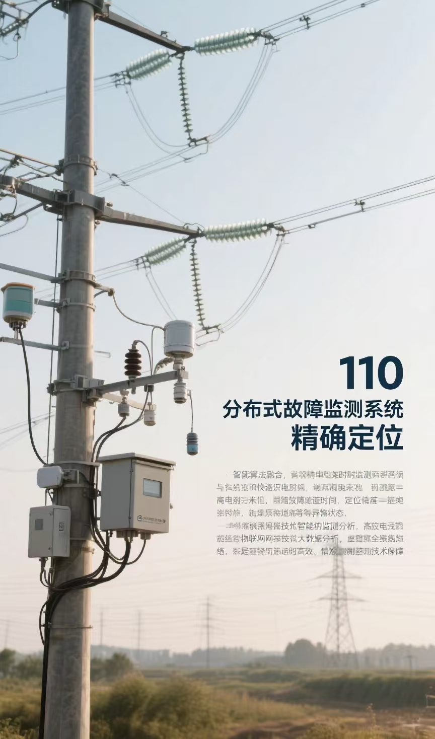 人工智能赋能的 110kV 线路故障监测系统：漫衍式行波定位与光纤传感手艺